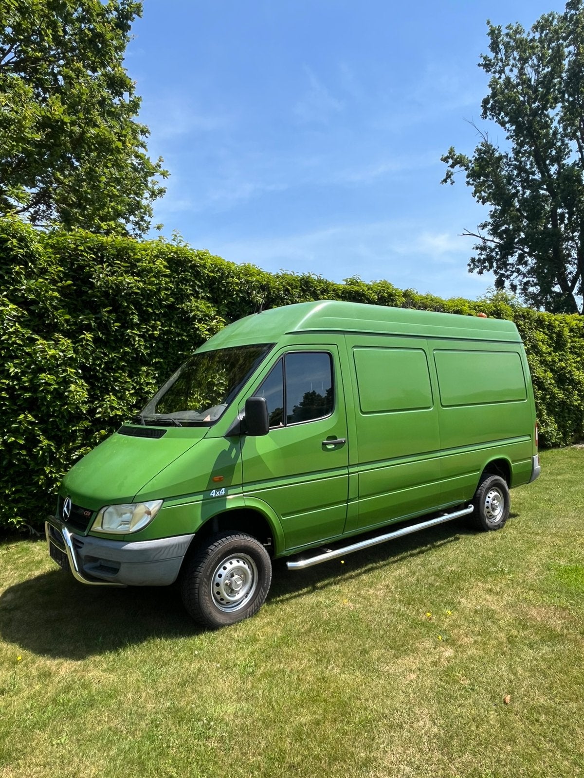 Mercedes Benz sprinter 316  4x4, Auto's, 4 deurs, 3500 kg, Leder, Particulier