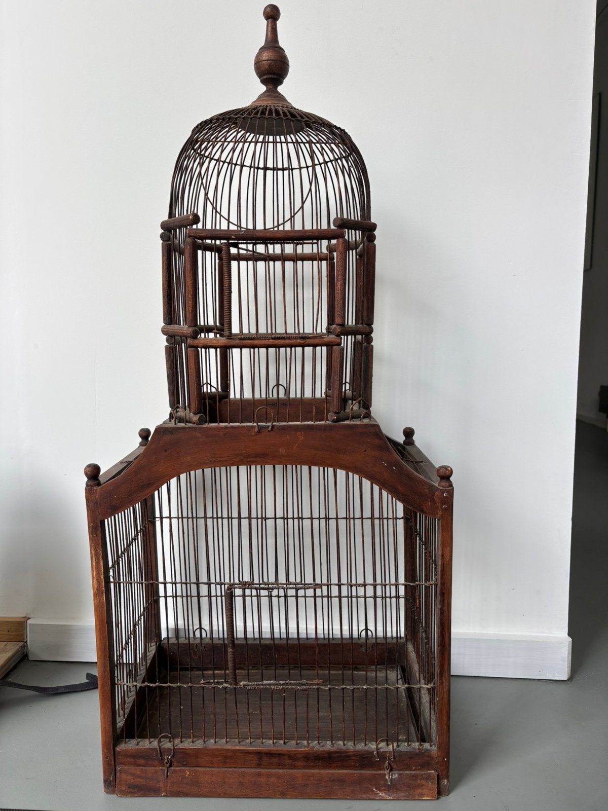 Tres belle cage a oiseau 80cm de haut, Enlèvement, Comme neuf