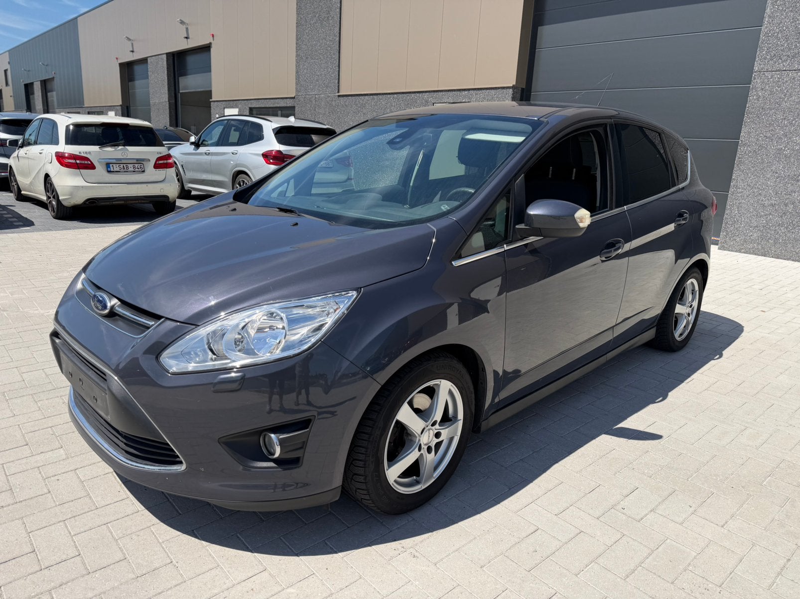 Ford C-Max 2011 1.6 diesel. 147.900km, Autos, Ford, Entreprise, Boîte manuelle, Noir, 5 portes