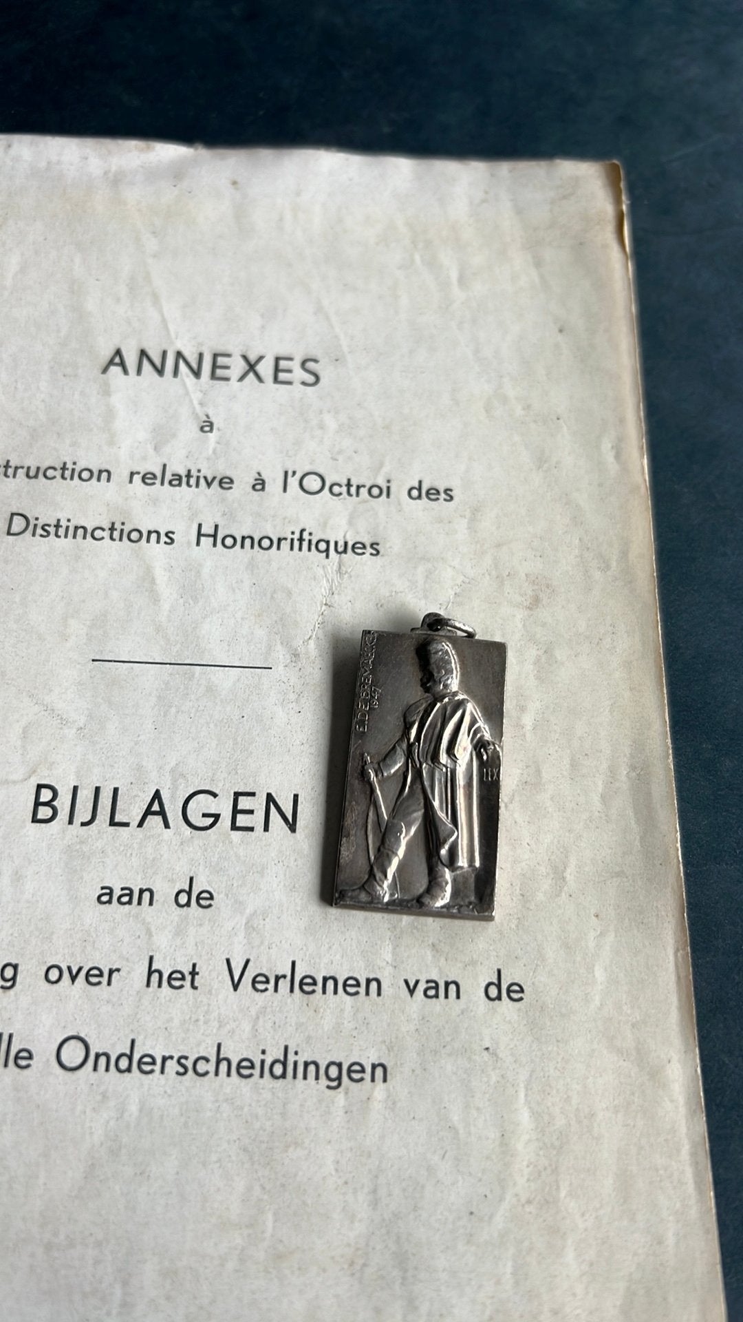 Penning Rijkswacht, Ophalen, Rijkswacht