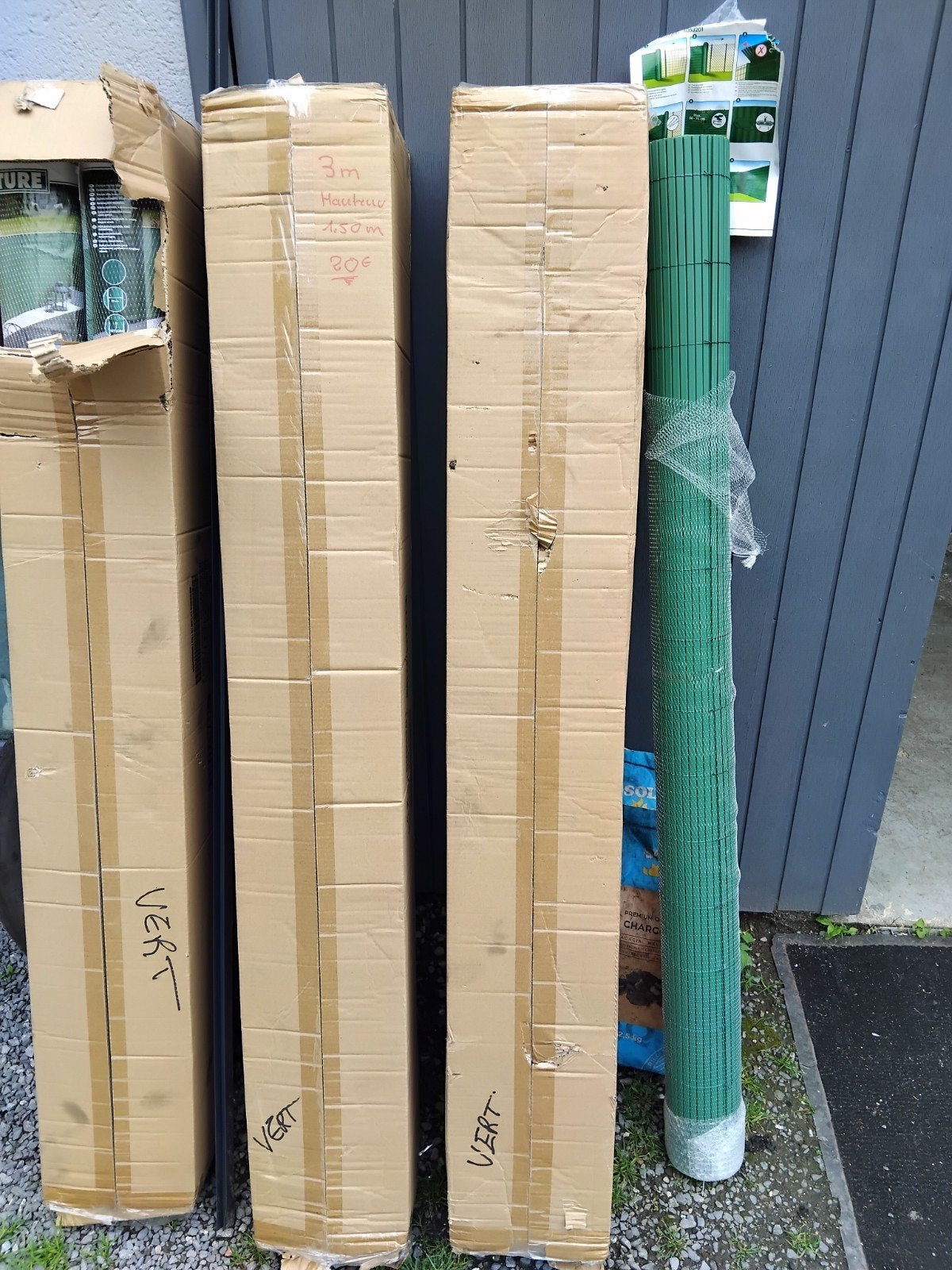 Occultant  pvc grillage panneau rigide, Jardin & Terrasse, Écrans de jardin, Enlèvement ou Envoi