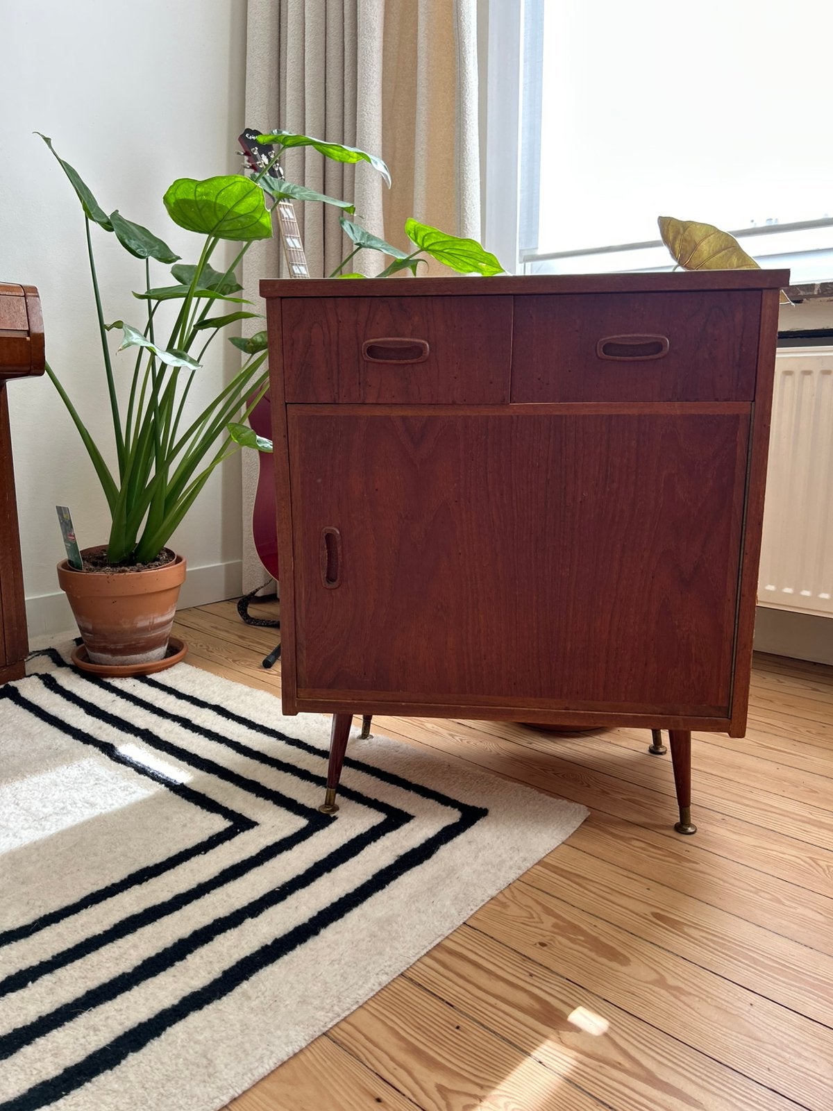 Vintage kastje, Ophalen, Gebruikt