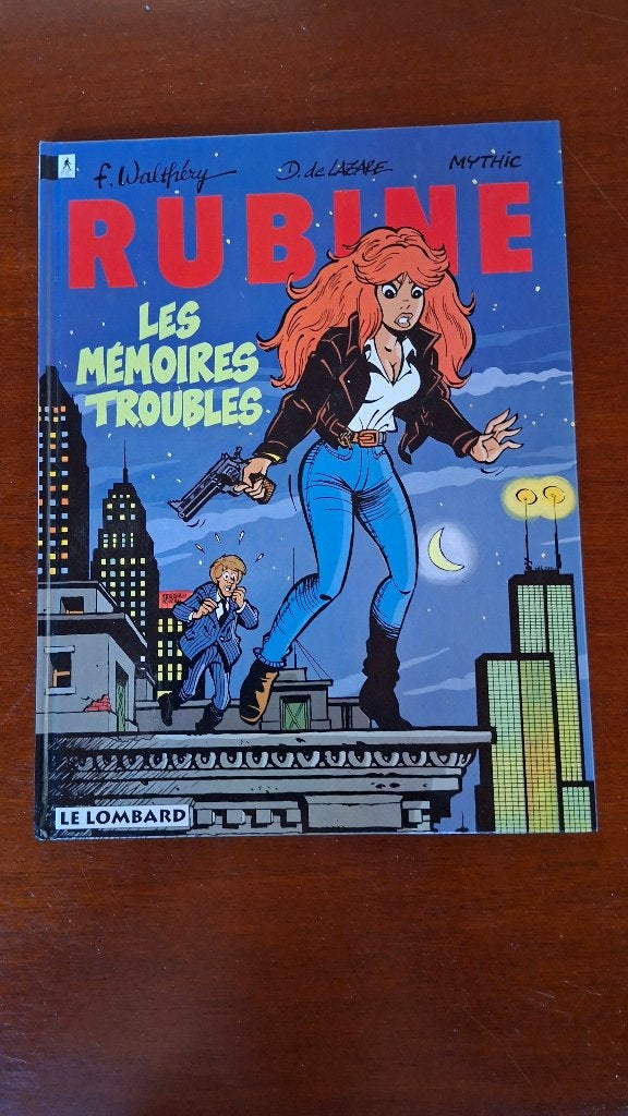 bd WALTHERY RUBINE EO avec ex-libris, Livres, BD, WALTHERY / DI SANO, Une BD, Comme neuf, Envoi