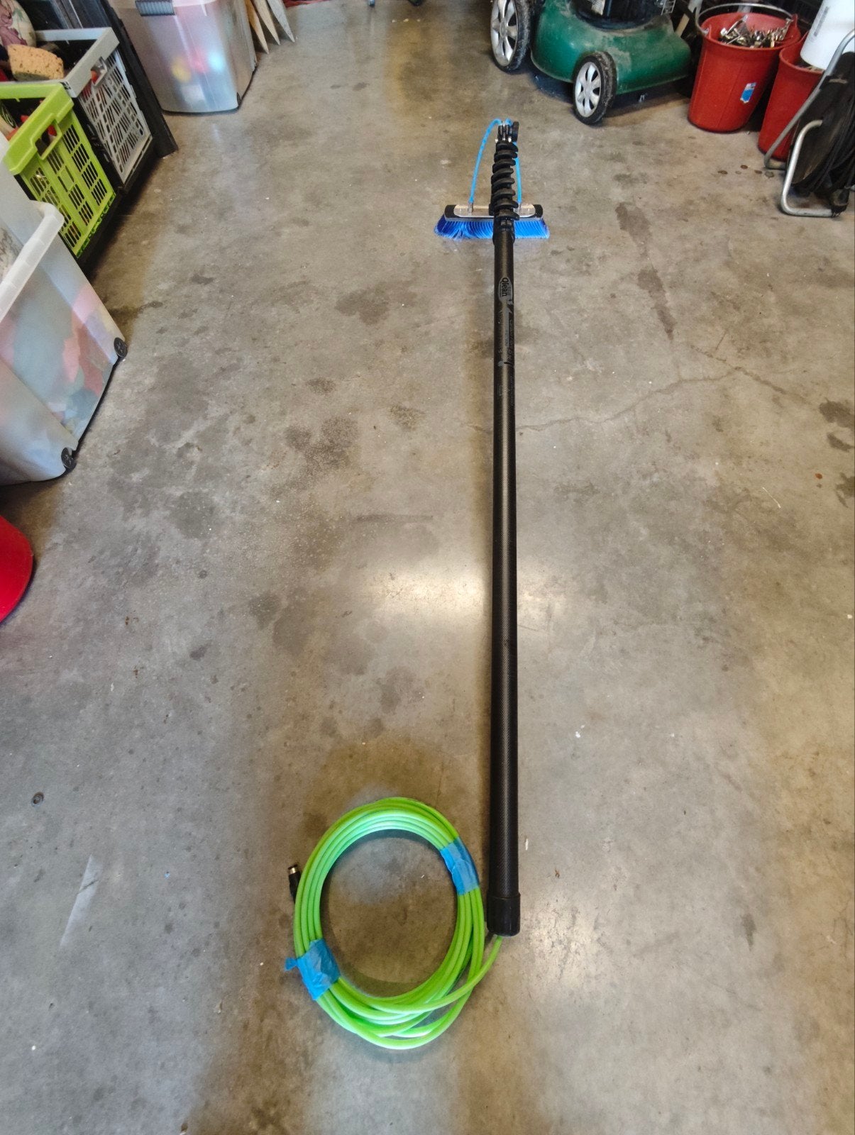 AquaQlean Carbon Fibre Telescoopstang, Ophalen, Zo goed als nieuw
