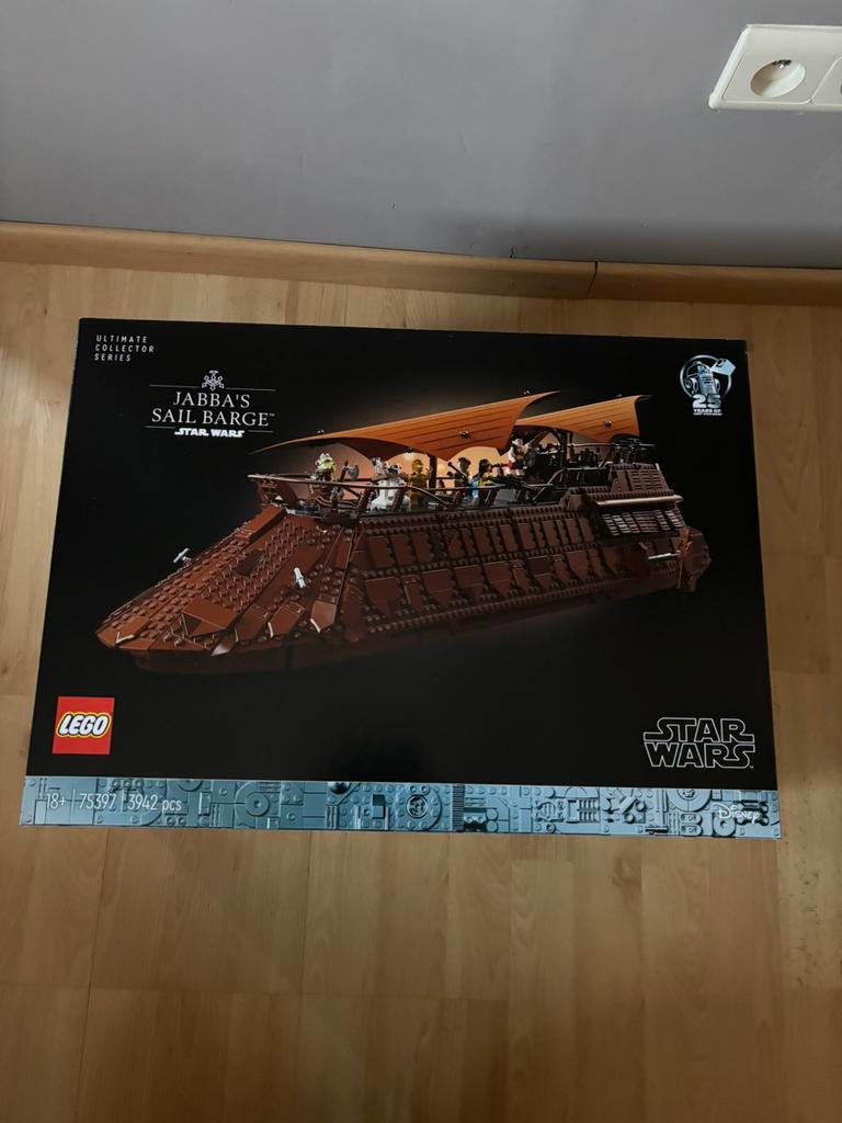 LEGO Star Wars 75397 La barge à voiles de Jabba, Enlèvement ou Envoi, Neuf