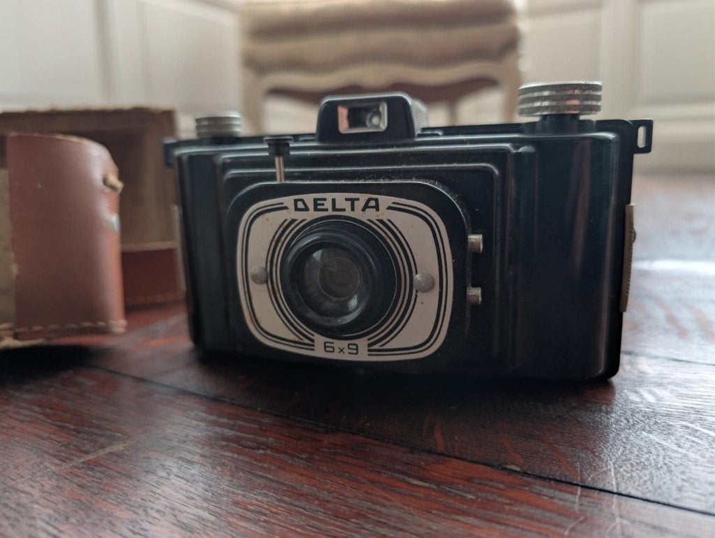 Delta 6x9 vintage, Audio, Tv en Foto, Ophalen of Verzenden, Gebruikt, Compact, Overige Merken