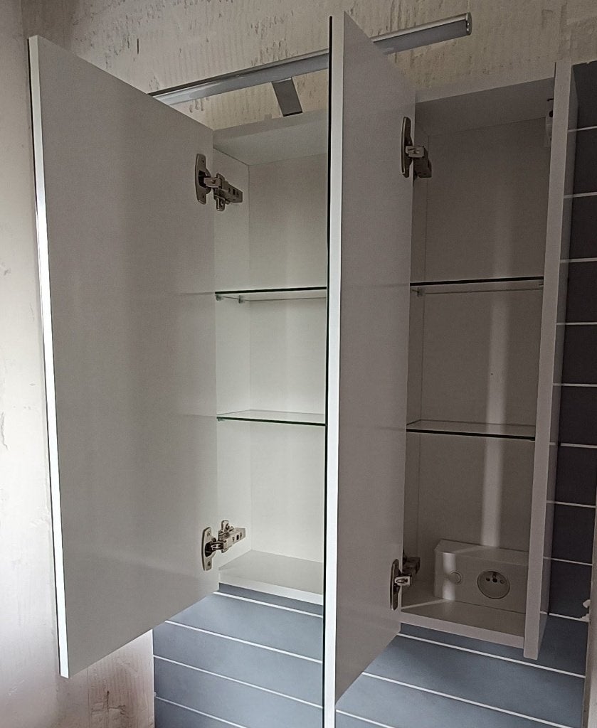 Spiegelkast badkamer,, Huis en Inrichting, Ophalen, Zo goed als nieuw, Spiegelkast