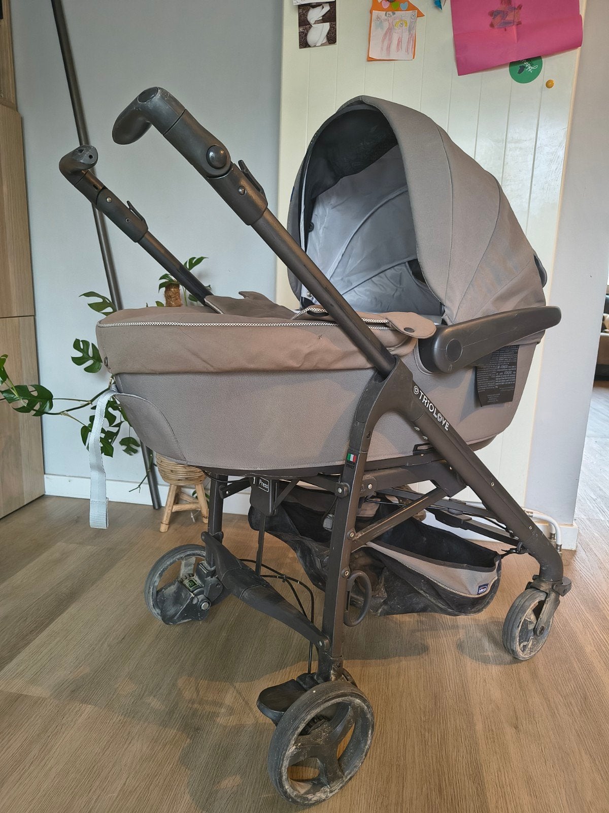buggy Chicco Trio Love, Ophalen, Gebruikt, Kinderwagen, Overige merken