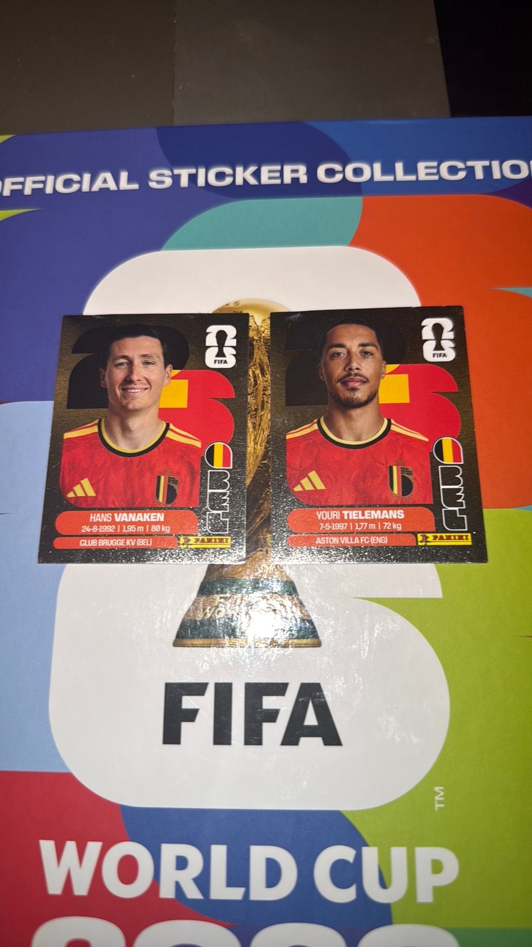 Zilver Vanaken & Tielemans - Panini WK 2026, Verzamelen, Ophalen of Verzenden, Nieuw