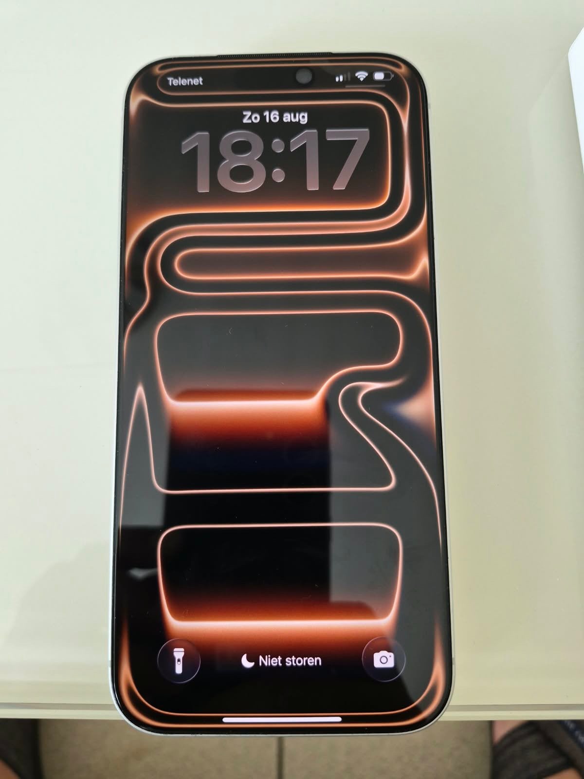 Iphon17 pro max 512 GB, Telecommunicatie, Mobiele telefoons | Apple iPhone, 512 GB, Wit, Ophalen of Verzenden, Zo goed als nieuw