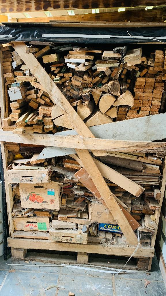 Aanmaak brandhout, Diversen, Ophalen