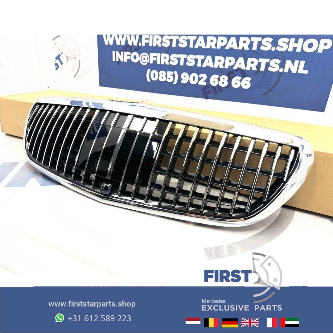 W213 maybach look GRIL VOORBUMPER GRILLE Mercedes E KLASSE 2, Auto-onderdelen, Gebruikt, -, Ophalen of Verzenden, -
