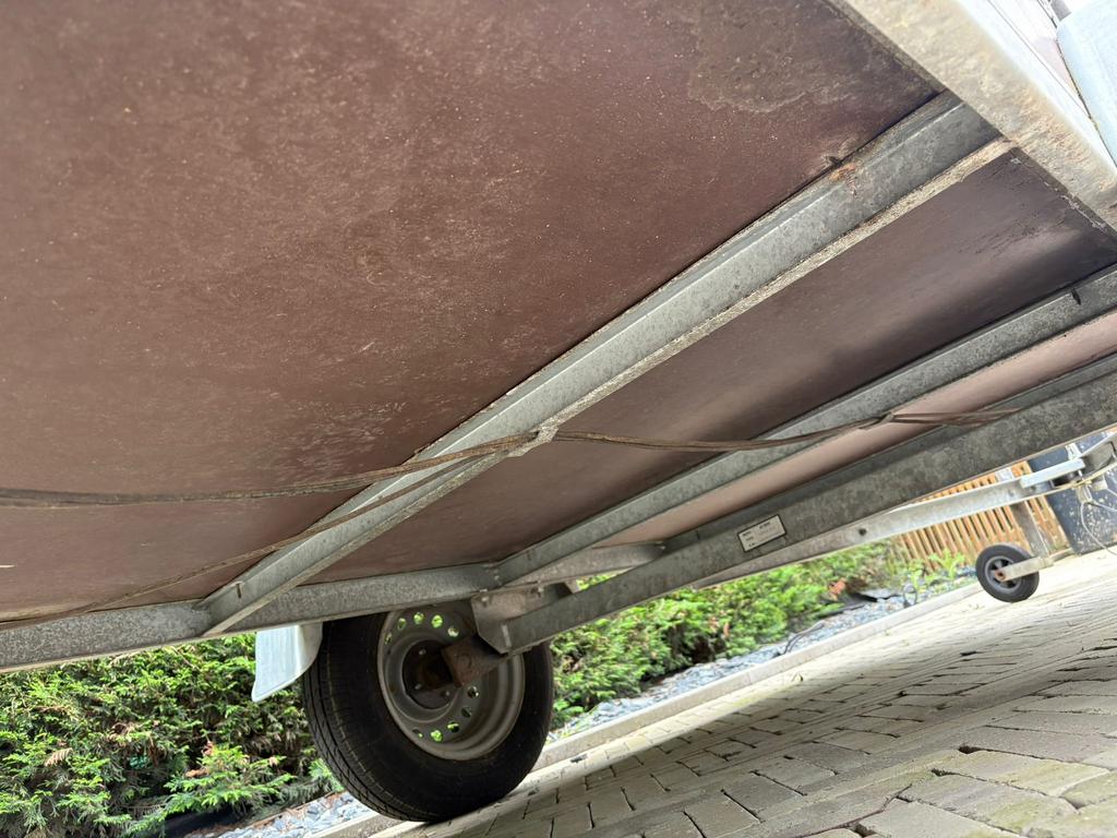 Aanhangwagen, Doe-het-zelf en Bouw, Metalen, Zo goed als nieuw, Ophalen