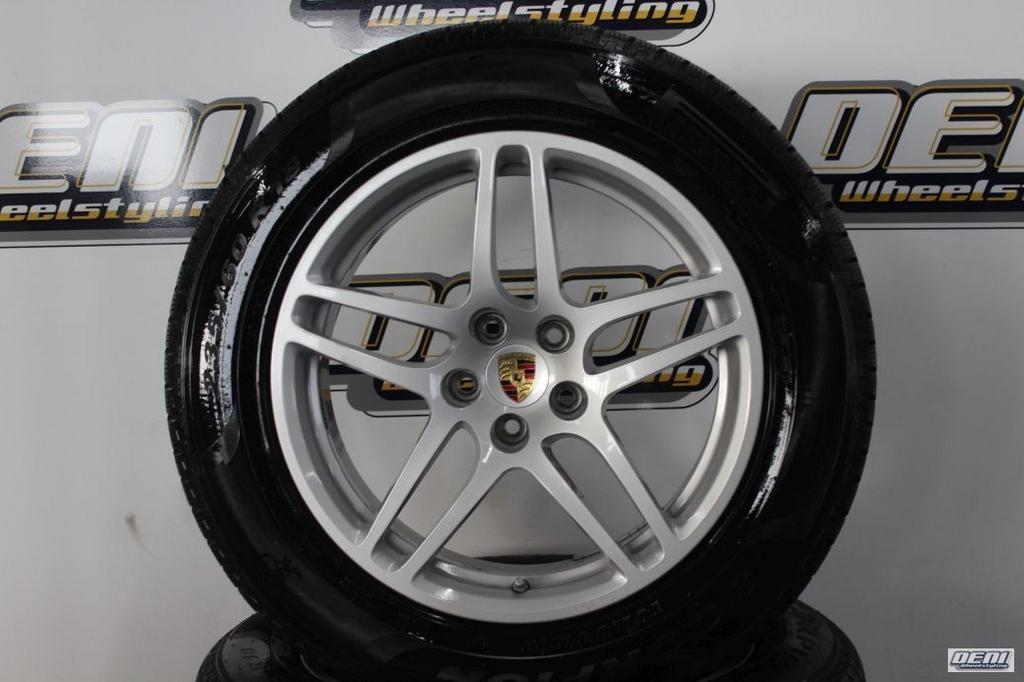 18" Porsche Macan winterset 95B601025DC DD met goede banden, Auto-onderdelen, Banden en Velgen, 18 inch, Gebruikt, -, -