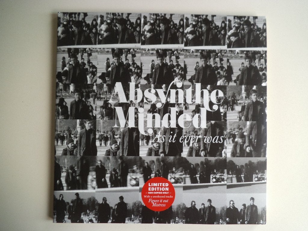 LP Absynthe Minded As it ever was  LTD 500, Cd's en Dvd's, Vinyl | Rock, LP, Gebruikt, Ophalen of Verzenden, Poprock