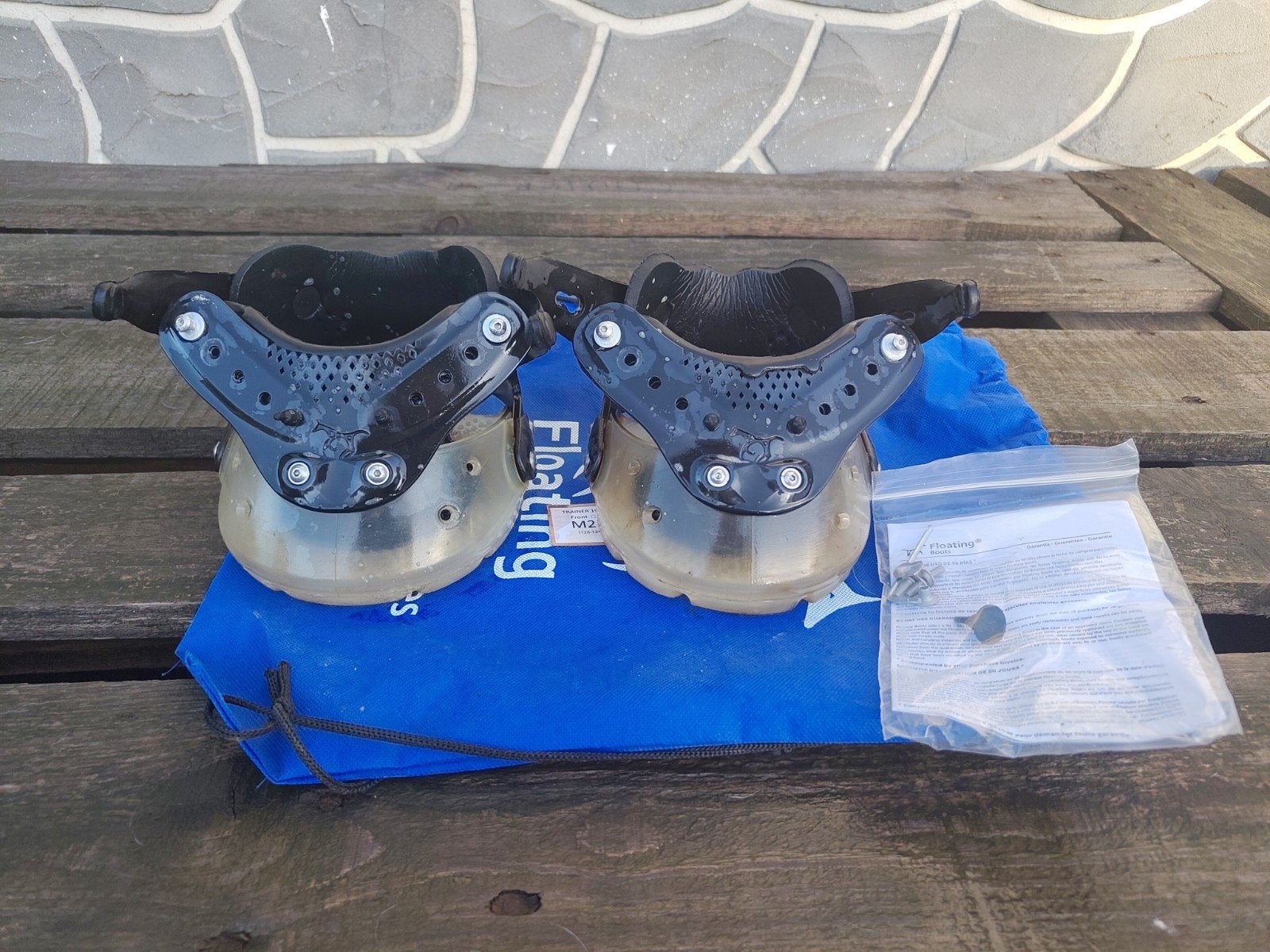 floating boots hipposandales, Housse incluse, Hipposandales, Enlèvement, Comme neuf