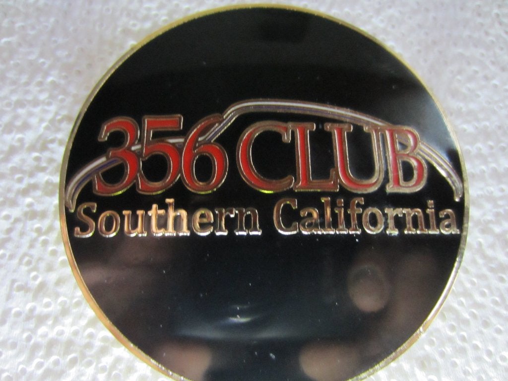 Badge émaillé Porsche 356 Club Southern California, Verzamelen, Ophalen, Nieuw, Auto's