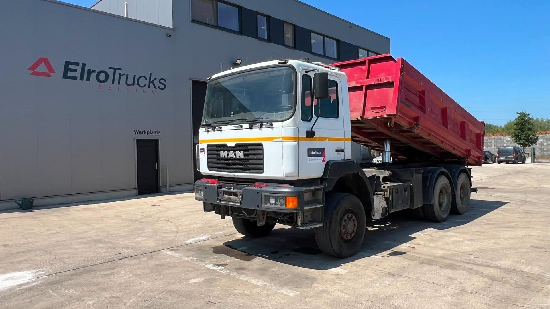 MAN 33.414 (6 CYLINDER INJECTOR / 33 TONS / BIG AXLE / GRAND, Achat, Entreprise, Boîte manuelle, 410 ch