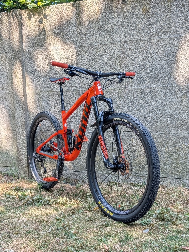 Kona Satori DL "29 - Medium Alu Trail MTB met carbon wielen, Fietsen en Brommers, Gebruikt, Fully, Schijfrem, Ophalen
