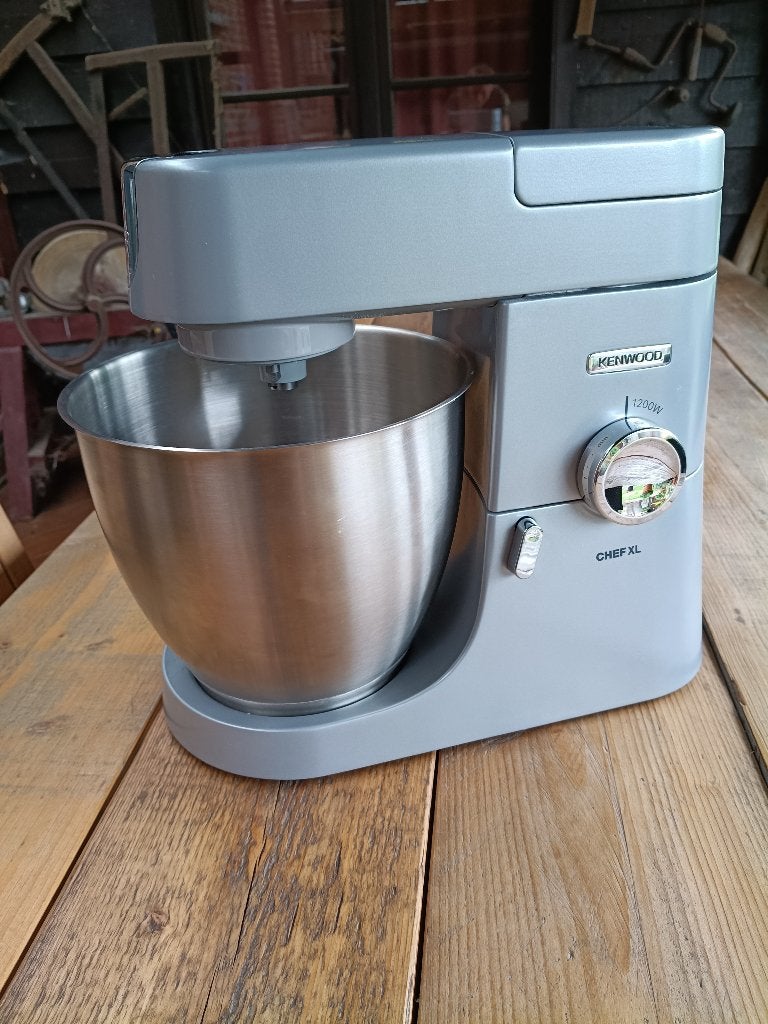 Kenwood Chef XL KVL4100S keukenmachine – 6,7L – 1200W, Electroménager, Mélangeurs de cuisine, 4 litres ou plus, Enlèvement, Comme neuf