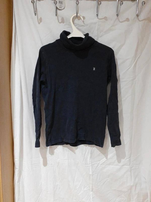 Sous-pull noir manche longue esprit 8/9 ans, Garçon ou Fille, Enlèvement ou Envoi, Utilisé, Pull ou Veste