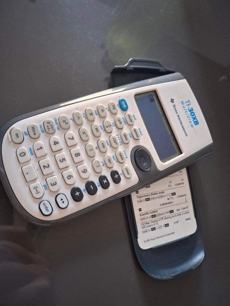 Ti-30XB Texas Instruments rekenmachine, Enlèvement ou Envoi, Utilisé