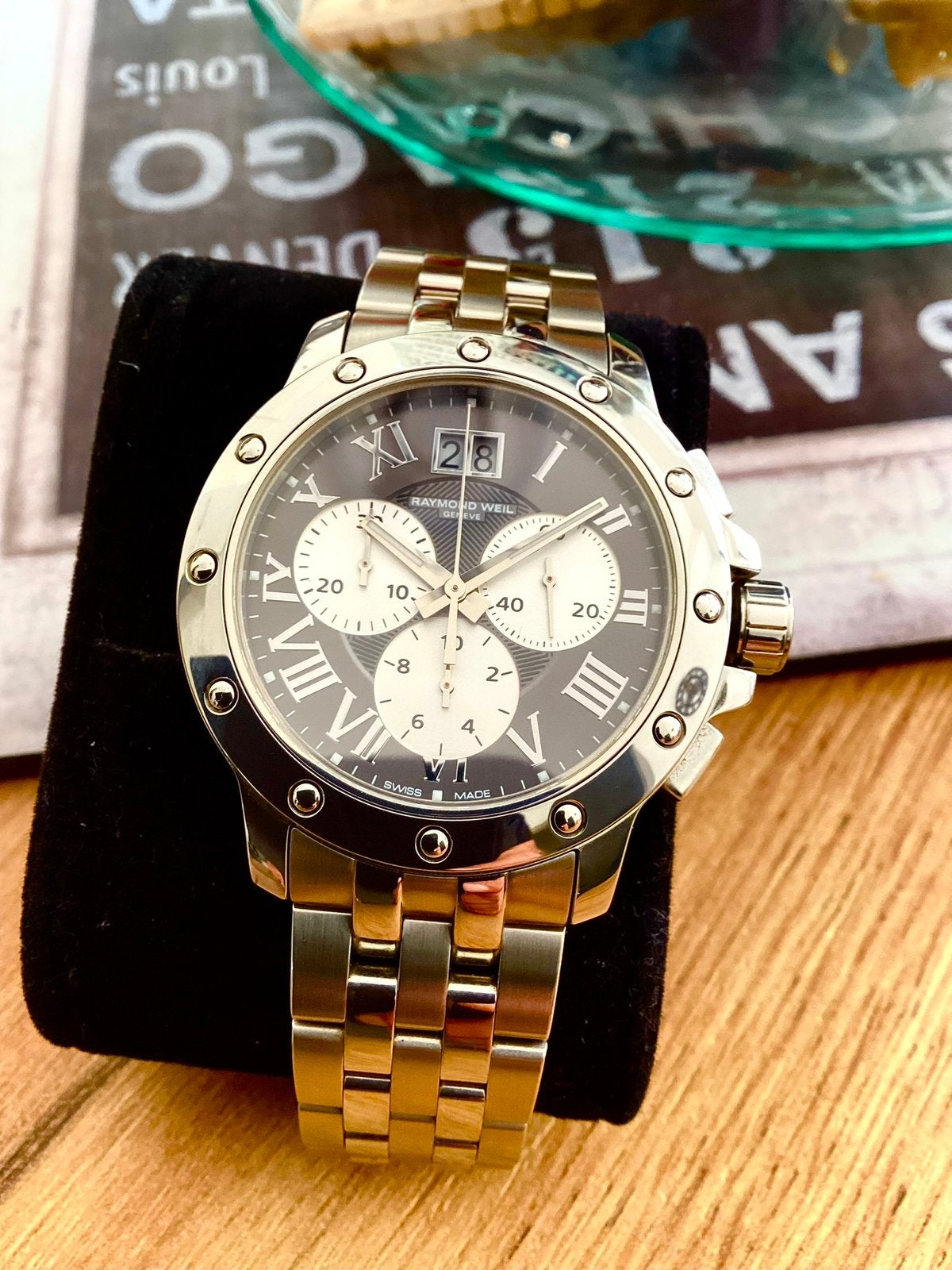Raymond Weil chronograaf, Ophalen, Zo goed als nieuw