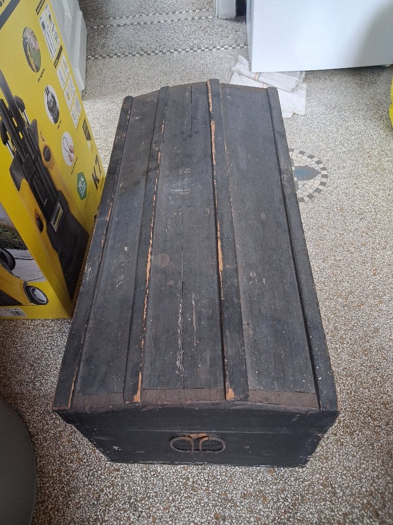 oude koffer, Antiek en Kunst, Ophalen