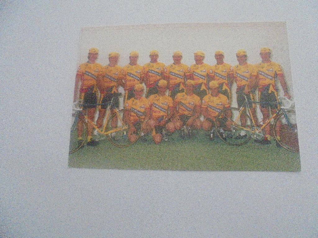wielerploeg- la william, Verzenden, 1980 tot heden, Zo goed als nieuw, Foto