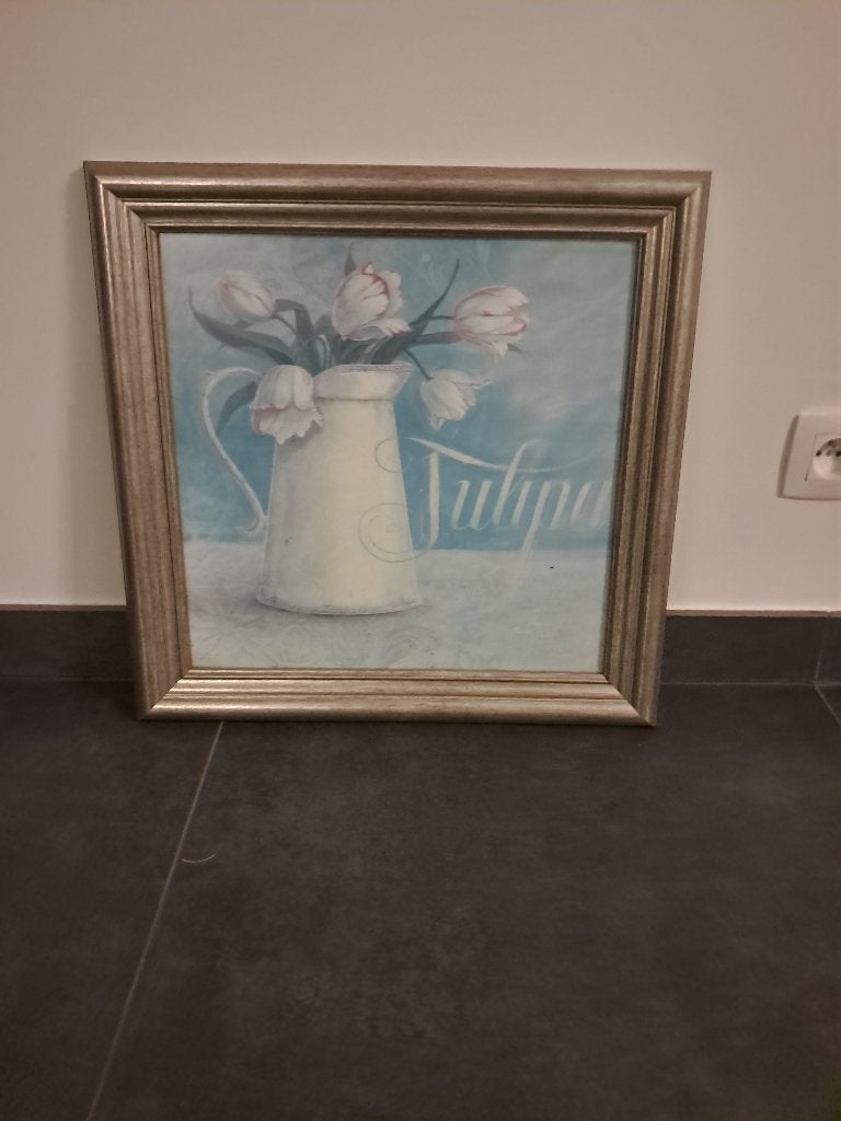 Kader met tekening Tulipa, Ophalen, 5 – 50, 50 tot 75 cm, Print