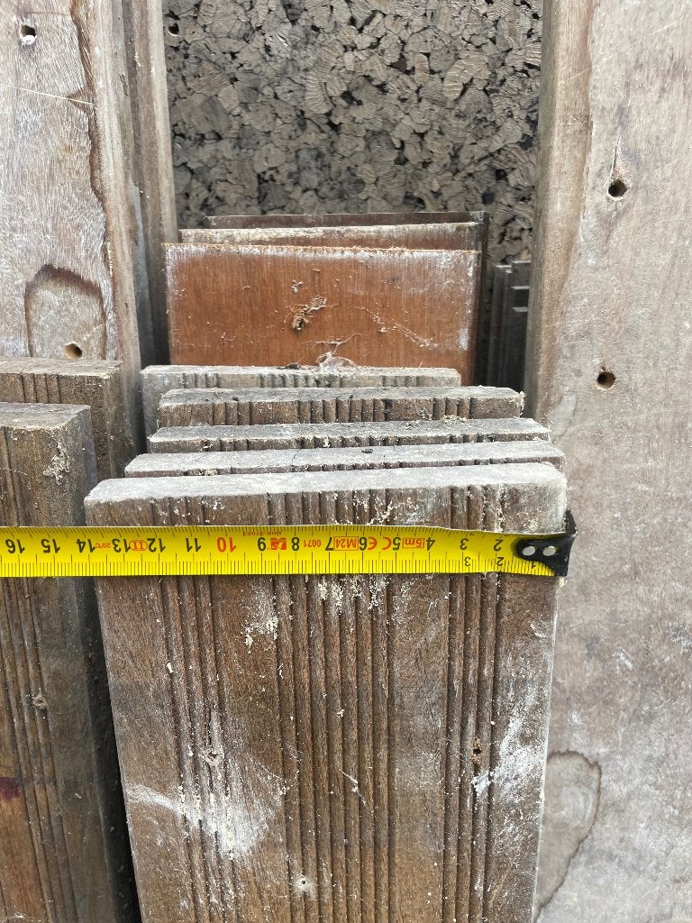 Bois terrasse exotique à donner, Jardin & Terrasse, Enlèvement, Utilisé, Bois