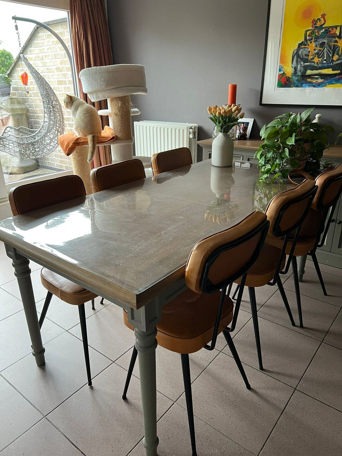 Mooie tafel zonder stoelen, Ophalen, Zo goed als nieuw