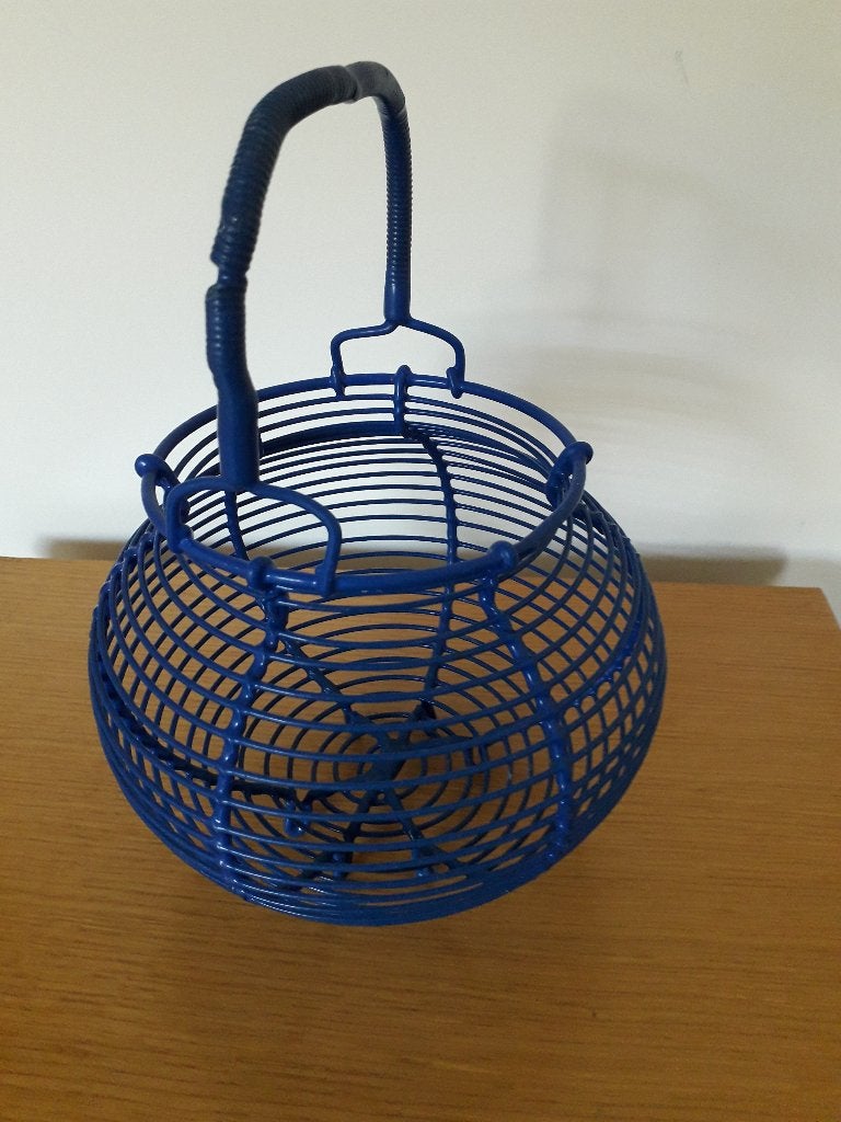 Vintage eiermand, Ophalen