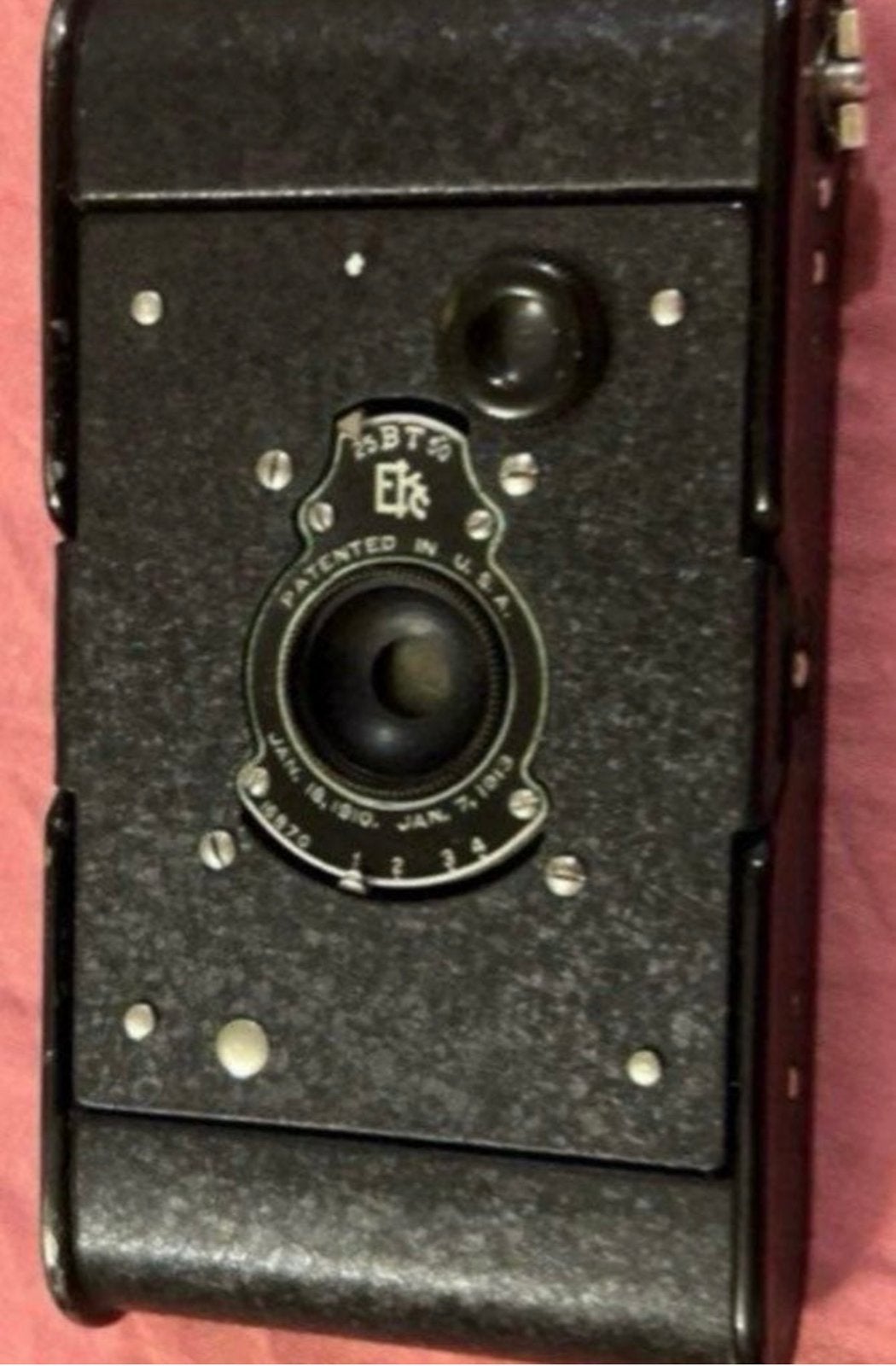 Kodak Vest met balgcamera, Ophalen of Verzenden, Fototoestel