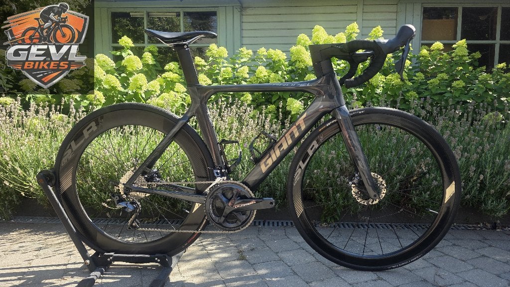Roues Giant Propel Adv. Pro 1 Ultegra Disc + Carbon, G, G, G, Comme neuf
