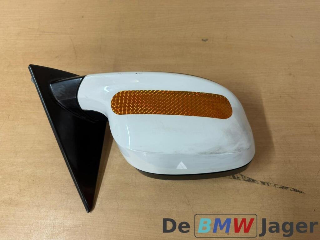 Buitenspiegel rechts wit BMW X1 E84 51162993770, Gebruikt, Ophalen of Verzenden, BMW, BMW