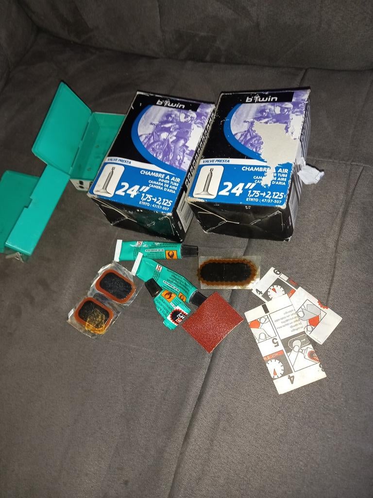 Lot 2 chambre à air kit réparation vélos, Vélos & Vélomoteurs
