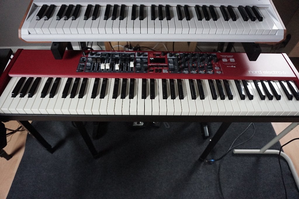 nord electro 6 d  73 +half moon switch, Enlèvement, Comme neuf, 76 touches