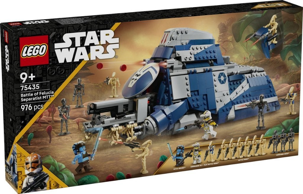LEGO NIEUW SEALED 75435 Battle of Felucia Separatist MTT, Inclusief accessoires, Star Wars, Lego, Nieuw