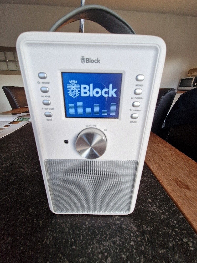 Block CR-10 ToGo – DAB+, Spotify Connect, Bluetooth & Accu, Audio, Tv en Foto, Radio's, Ophalen, Zo goed als nieuw, Radio