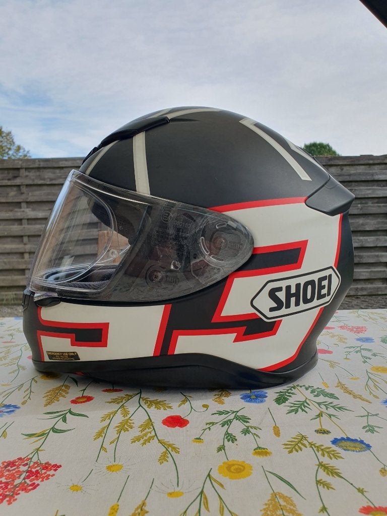 Shoei NXR - Marc Marquez 'Black Ant' (2014), Motoren, Ophalen, Integraalhelm, Shoei, L