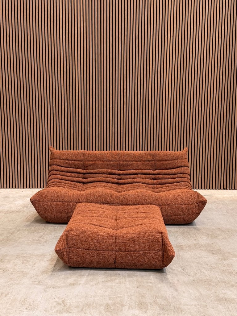 Ligne Roset Togo Large Settee driezits | Terracotta, Ophalen of Verzenden
