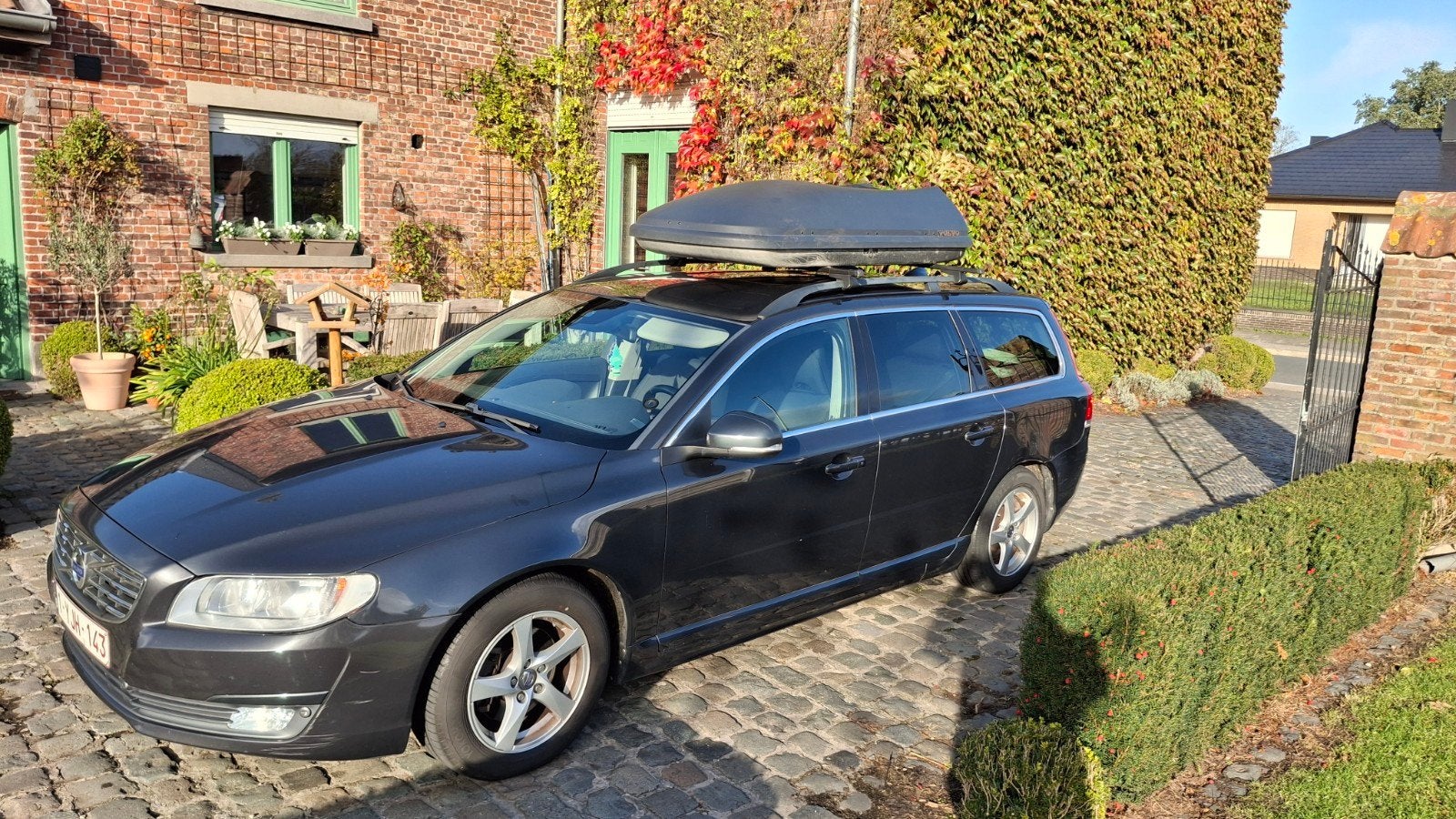 volvo v70 1.6d fase 2 zwart metallic blanco  gekeurd voor ve, Euro 5, Zwart, Bi-Xenon koplampen, Leder en Stof