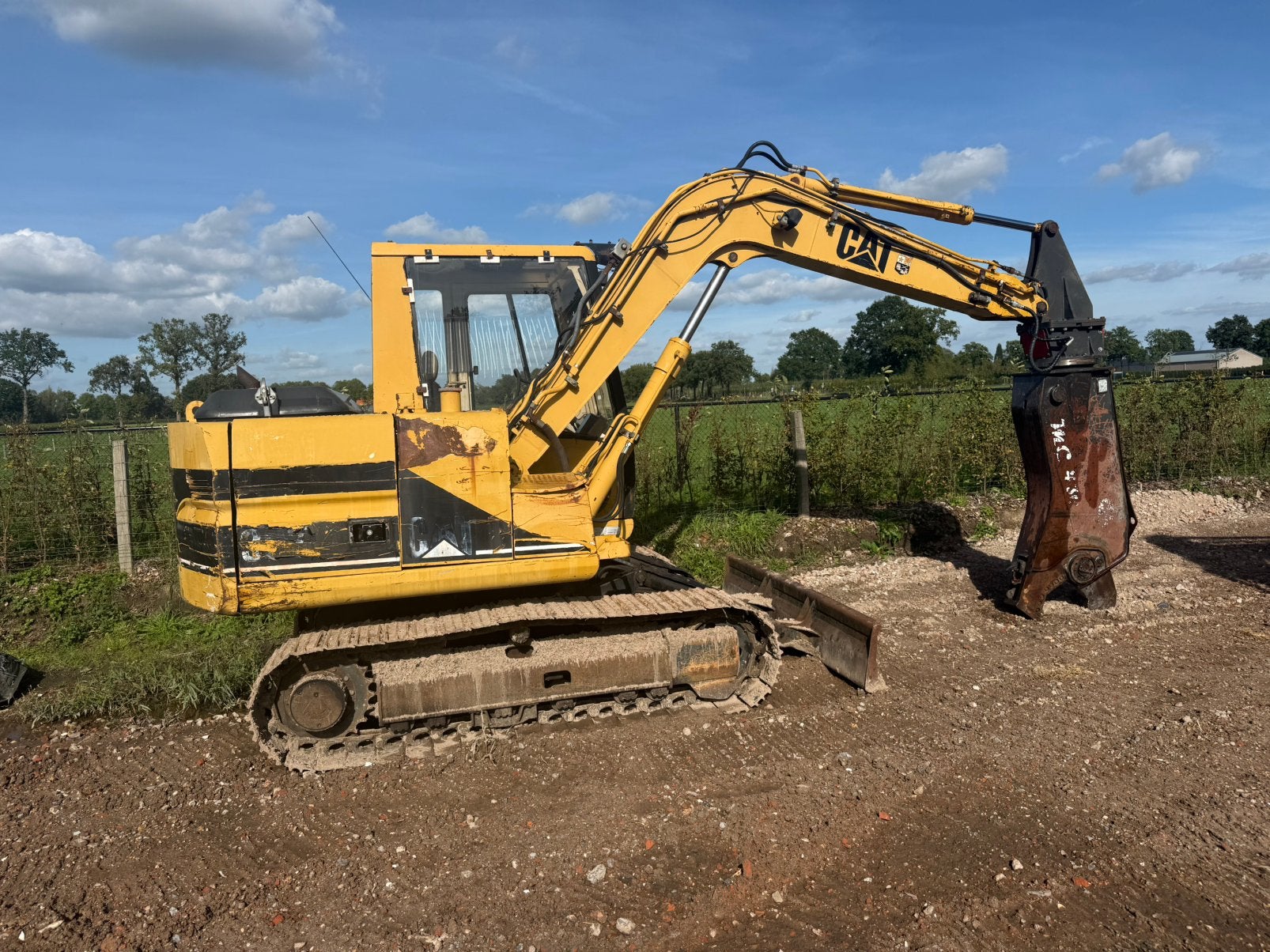 Cat 307, Articles professionnels, Excavatrice, Enlèvement, Caterpillar, Cat@gmail.com