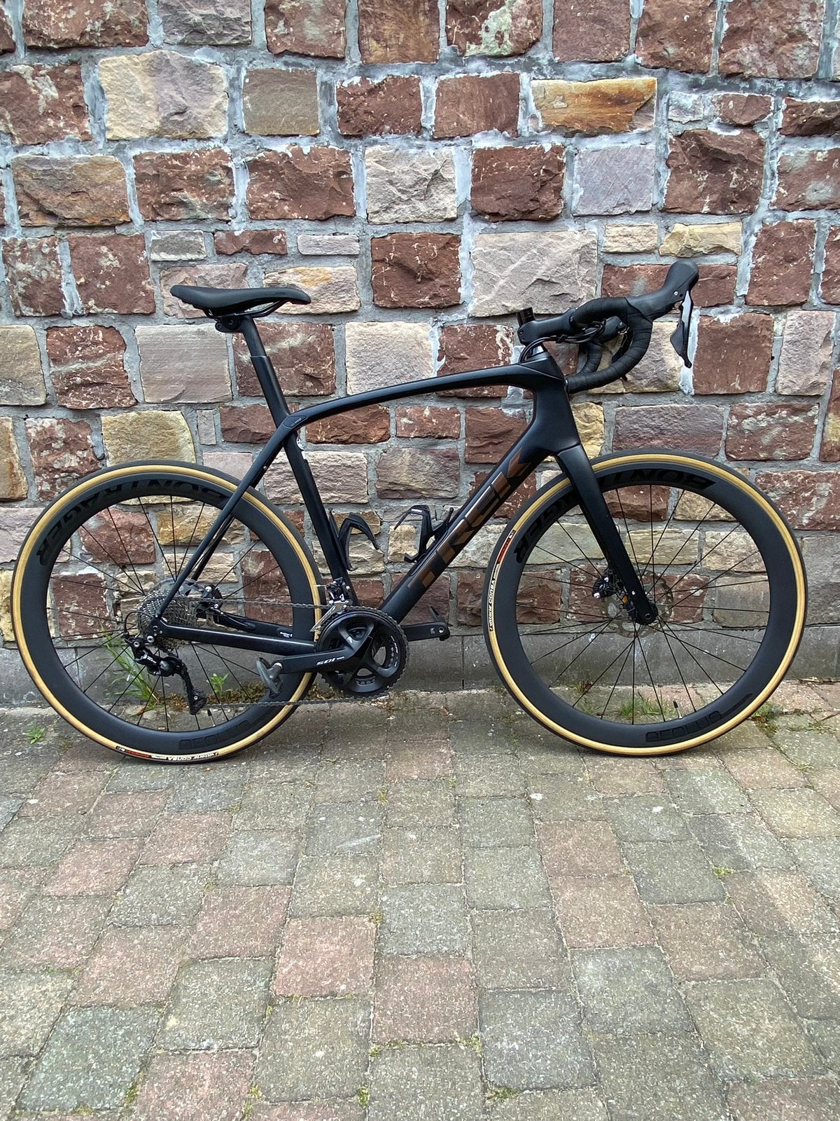 Trek Domane Sl 5 Gen 3 /maat 58 /mat zwart + opties, 10 à 15 vitesses, 57 à 61 cm, Enlèvement, Utilisé