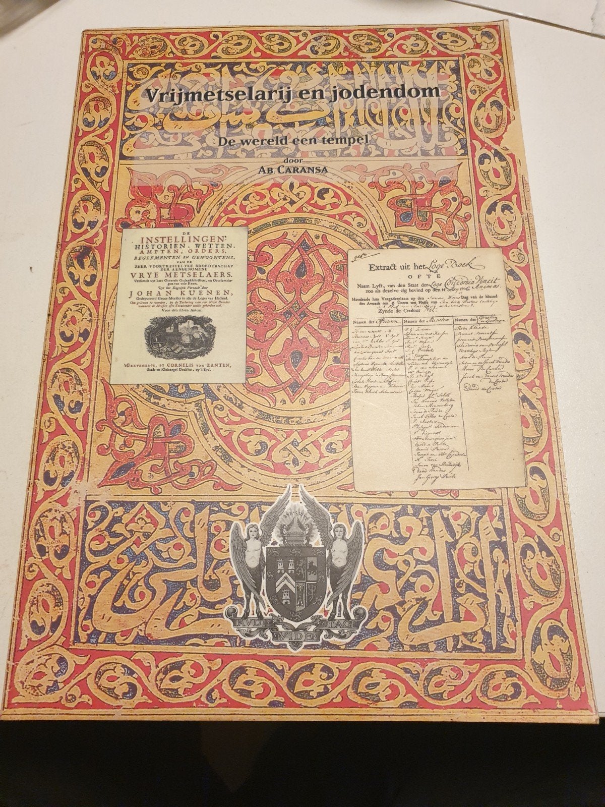 A. Caransa - Vrijmetselarij en jodendom, Ophalen of Verzenden, Zo goed als nieuw, A. Caransa