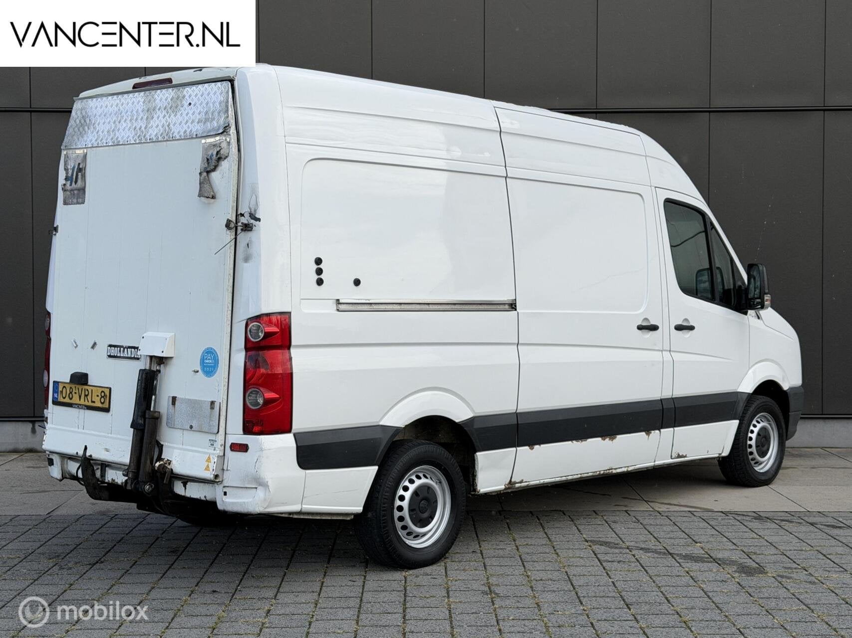 Volkswagen Crafter 2.5 TDI L2H2 Dhollandia Lift Laadklep APK, Autos, Camionnettes & Utilitaires, Achat, Entreprise, 5 portes, 5 cylindres