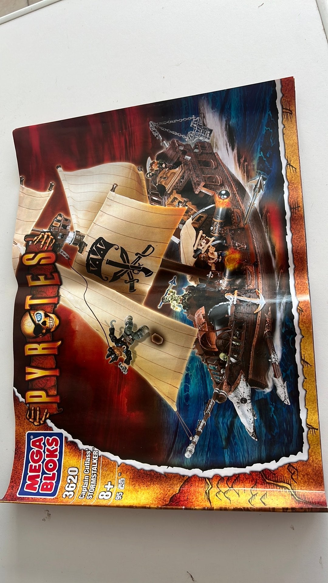 Mega bloks piraten 3620, Kinderen en Baby's, Speelgoed | Bouwstenen, Ophalen, Gebruikt, Megabloks