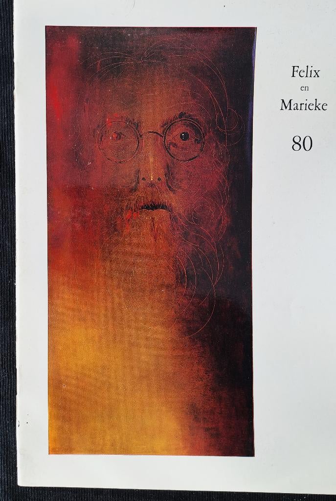 Felix De Boeck / Marieke - 80 - origineel 1978  gesigneerd !, Livres, Art & Culture | Arts plastiques, Comme neuf, Peinture et dessin