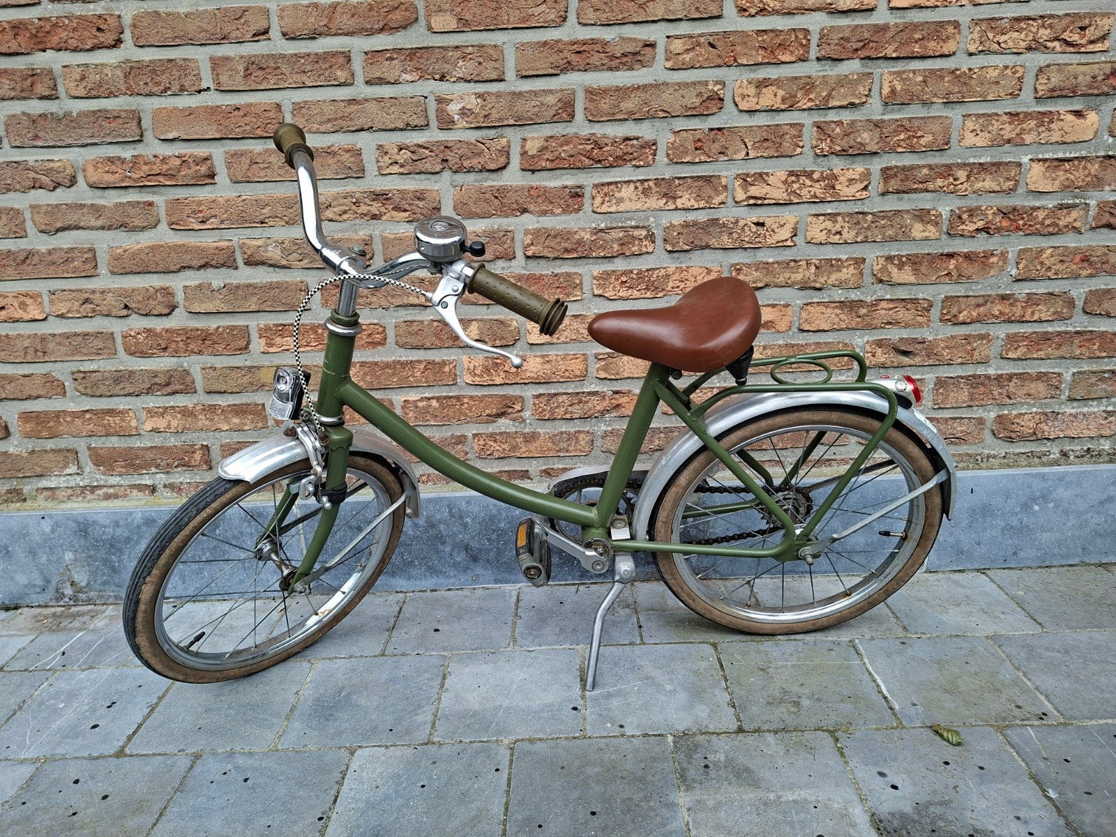 Retro kinderfiets, Fietsen en Brommers, Ophalen, Terugtraprem